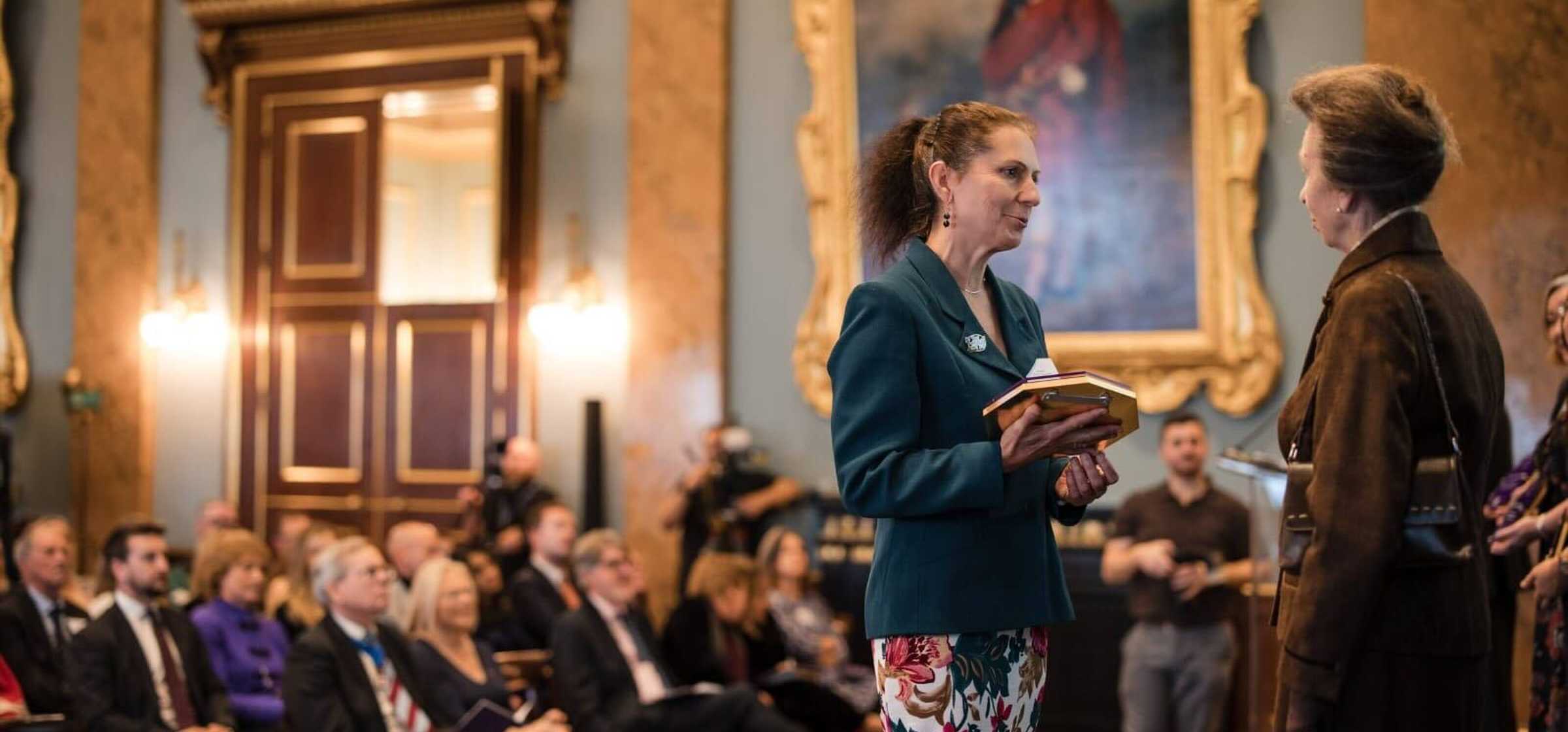 2. Responder Jill Hamlin recieving the Princess Royal Training Award presented by Her Royal Highness The Princess Royal.jpg